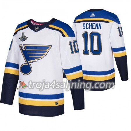 St. Louis Blues tröja Brayden Schenn 10 Adidas 2019 Stanley Cup Champions Vit Authentic - NHL Tröjor Herr St. Louis Blues tröja Brayden Schenn 10 Adidas 2019 Stanley Cup Champions Vit Authentic - NHL Tröjor Herr